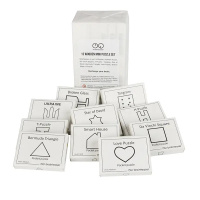 Набір дерев'яних головоломок "Wooden mini puzzle set" Заморочка 12en