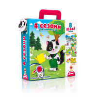 Пазл з липучками для найменших VT2907, 8 деталей