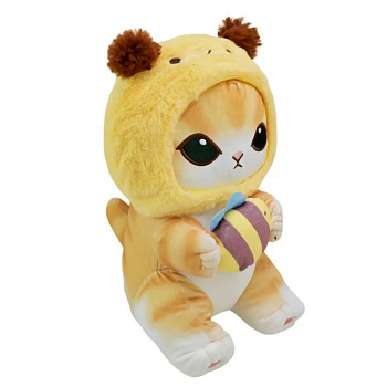 Дитяча м'яка іграшка "Mofusand Сat" E1002(Yellow) розмір 45см