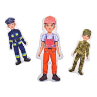 Дитяча магнітна гра "Професії герої сучасності" QB600-004, 20 магнітів 7 професій 