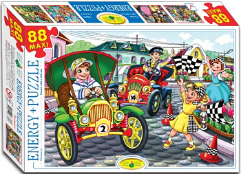 Дитячі Пазли Гонщики 83316 ЕГ-05 88 елементів