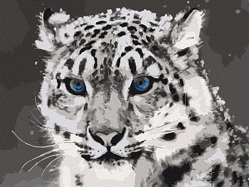 Картина за номерами. Art Craft "Синьоокий ірбіс" 40 * 50 см 11609-AC