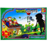 Дитячий пазл "Рослини проти Зомбі" PVZ04 постер, 70 елементів