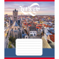 Зошит учнівський "Гоу" 036-580075L-5 в лінію, 36 аркушів 