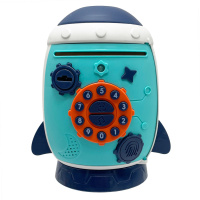 Дитячий банківський термінал "Ракета" MK 5401 музика, звуки тварин, ключ