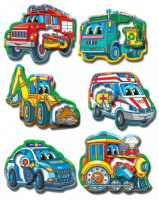 Дитяча настільна гра "Транспорт. Спецмашини" 81152, 12 карток