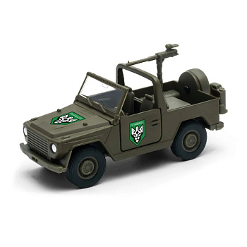 Модель Штурмова Машина «БОП НГУ ІМ. КУЛЬЧИЦЬКОГО» 250329W2 серії »Шеврони Героїв»