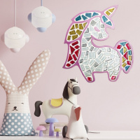 Дитячий набір для творчості кришталева мозаїка "Єдиноріг" МА7004