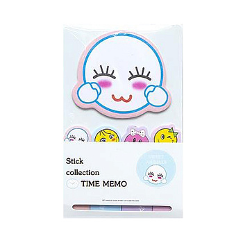 Паперові стікери Смайл Bambi N7-006-2 для нотаток 