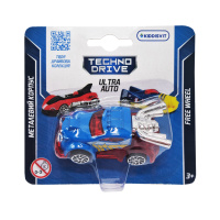 Ігрова міні-машинка Ultra Auto TechnoDrive 250321W-1 металевий корпус