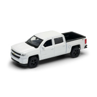 Автомодель - CHEVROLET SILVERADO 2017 (перламутрово-білий, чорний)