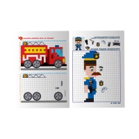 Дитяча розмальовка "PIXEL Activity Book для хлопчиків" РМ-84-02