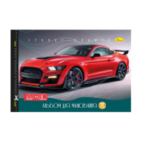 Альбом для малювання АП-0302-7, 12 аркушів 120 г/м2 скоба з перфорацією