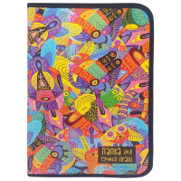 Папка для ручної праці на блискавці А4 "Diverse realities" АП-1002-3 