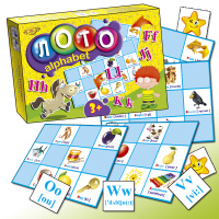 Настільна розвиваюча гра "Лото ALPHABET" MKM0327 англ. мовою