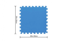 Килимок-пазли для підстилки басейну 58220, 50х50 см 8шт в комплекті