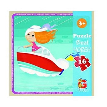 Дитячий пазл "Транспорт" LT03, 16 елементів