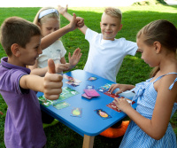 Дитяча настільна гра в мішечку "Чарівні кристали" VT8077-12 карткова