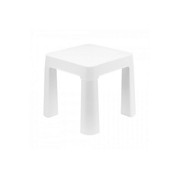 Дитячий табурет 0891TXK білий, до 75 кг 32 х 32 х 28 см