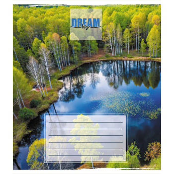 Зошит загальний "Пейзажі" 060-482701L-5 в лінію, 60 аркушів