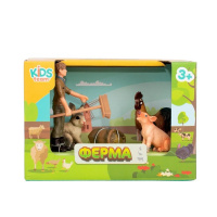 Дитячий іграшковий набір "Ферма" Q9899-T7_5 свинка, півник, кролик