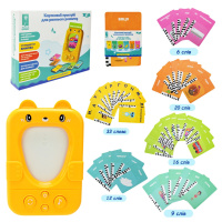 Картковий пристрій для раннього розвитку PL-724-02 96 учбових карток по 6 темам, укр