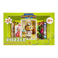 Дитячі пазли "Лабубу лікар" Puz-M-4, 24 елементи, розмір 30х42 см