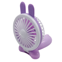 УЦІНКА! Вентилятор ручний портативний "Зайчик" Bambi VNTR-002-3(Violet)-UC фіолетовий