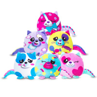 М’яка іграшка MISFITTENS W4 – КОТИК У БАНЦІ (міні в асорт.)