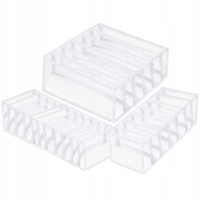 Набір органайзерів для зберігання білизни Springos HA3114 білий