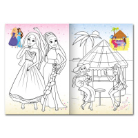 Дитяча розмальовка "Дівчача вечірка"  РМ-77-06 з маскою