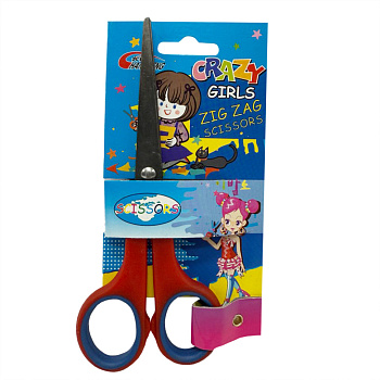 Дитячі ножиці канцелярські "№6 Scissors C" 50434(Red)