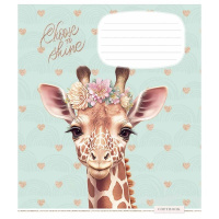 Зошит учнівський "Shiny friends" 012-3244L-3 в лінію, 12 аркушів 