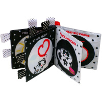 Контрастна книга для малюків "Маленькі розумники" 404225