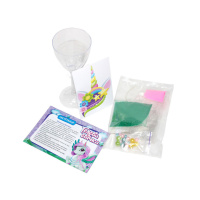 Гелева свічка в стаканчику "Єдинорог" 10100523У своїми руками