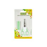 Дитячі манікюрні ножиці 7102 з чохлом