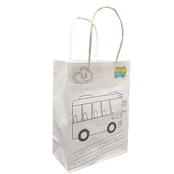 Дитяча розмальовка "Транспорт 2" 23-201-6 з фломастерами