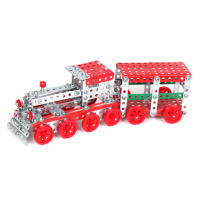 Металевий конструктор Потяг ТехноК 4814TXK, 312 деталей