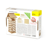 Дерев'яний конструктор "Скарбничка" Igroteco 900293, 37 деталей