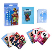 Настільна карткова гра "Самураква" Strateg 30322 українською мовою                                 