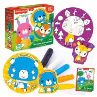 Набір для творчості Fisher Price "Лісові друзі" VT4502-04 з екотестом