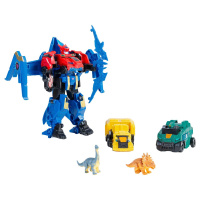 ІГРОВИЙ НАБІР DINOSTER - ШВИДКА ТРАНСФОРМАЦІЯ (4 робота, аксесуари)