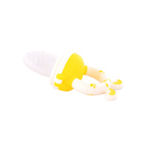 Ніблер для прикорму немовлят Фрут Фідер 6203_жовтий, харчовий силікон