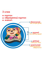 Дитячий набір магнітів Щенячий патруль "Мчимося на допомогу" Magdum ML4034-33