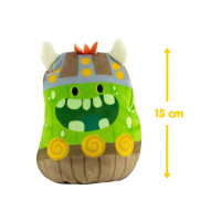 М'яка іграшка 2 в 1 Котик і огірочок Вікінги  Cats Vs Pickles CVP2200-1