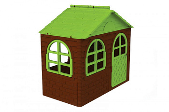 Дитячий ігровий Будиночок зі шторками 02550/14 пластиковий