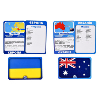 Карткова гра "Країни світу" 30952 інструкція, 220 карток