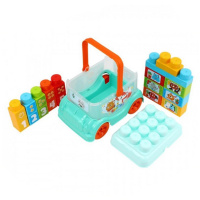 Дитяча іграшка "Автобус-конструктор" 0396TXK(Turquoise) бірюзовий