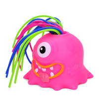 Дитяча іграшка-антистрес "Монстрик" FG231109065Q(Pink) звук та світло, 5 см