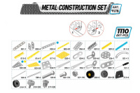 Конструктор металевий "Мрія" ТехноК, арт.9178